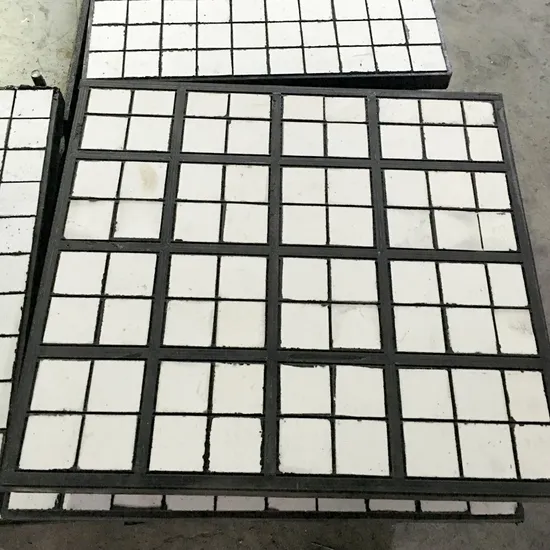 Heavy Duty Ceramic-Rubber Composite Board With 15mm Thickness